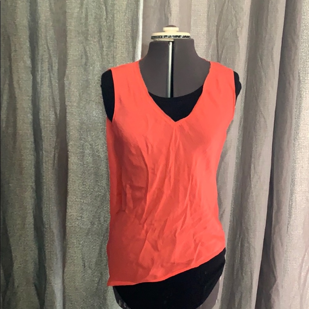 Elie Tahari coral top